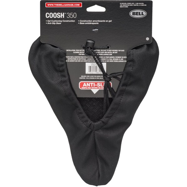 Bell Sports Bell Sports Coosh 350 Nylon Gel Base Bicycle Seat Pad Black - 7134519