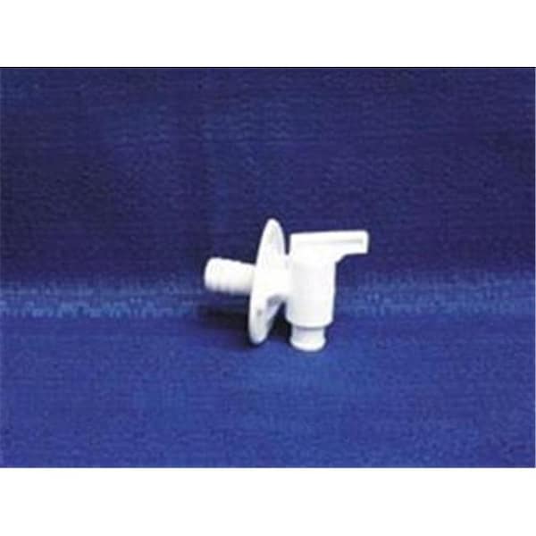 Petersn Mold Petersn Mold 18958AW 0.5 In. Drain Valve Artic White - P6H-18958AW
