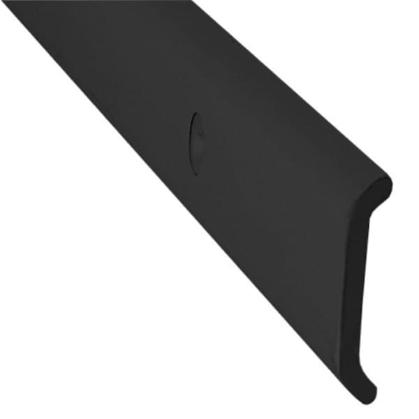 Ap Products 16 ft. Black Aluminum Non Insert Flat Trim - 021-87202-16