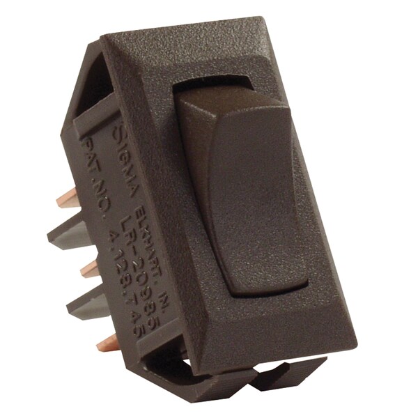 Jr Products JR Products 12645 On/On Switch - Brown - 12645