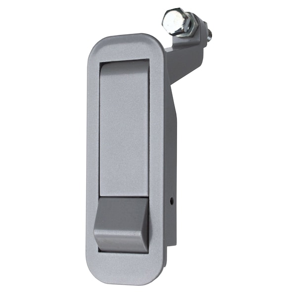 Global Pivot Latch, Short Body, Long Arm, Non-Locking, Grey - PL-SLN-10205-3000-1PK