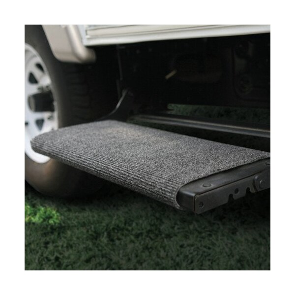 Camco STEP RUG, XL GRAY 23INW X 22INL - 42935