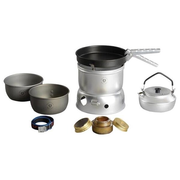 Trangia Trangia 327747 27-0 Ultralight Hard Anodized Camping Stove Kit - 327747
