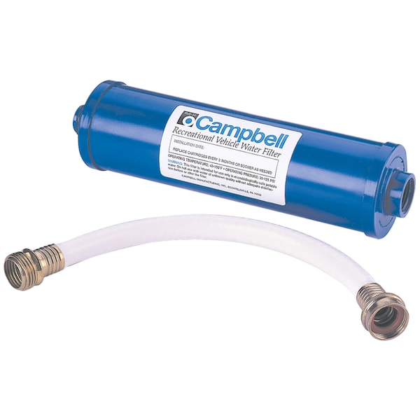 Campbell Campbell RVDH-34 RV Pre-Tank Filter System (Disposable) - Filter and Hose - RVDH-34