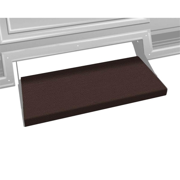 Prest-O-Fit 23 in. Chocolate Brown Outrigger Rug - P2G-20355