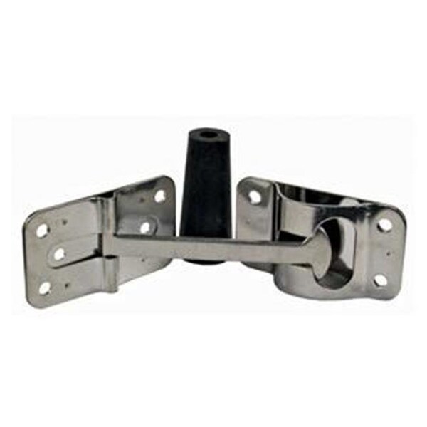 Jr Products JR PRODUCTS 10615 Exterior Hardware RV 4 in. Stainless Steel Door Holder - J45-10615