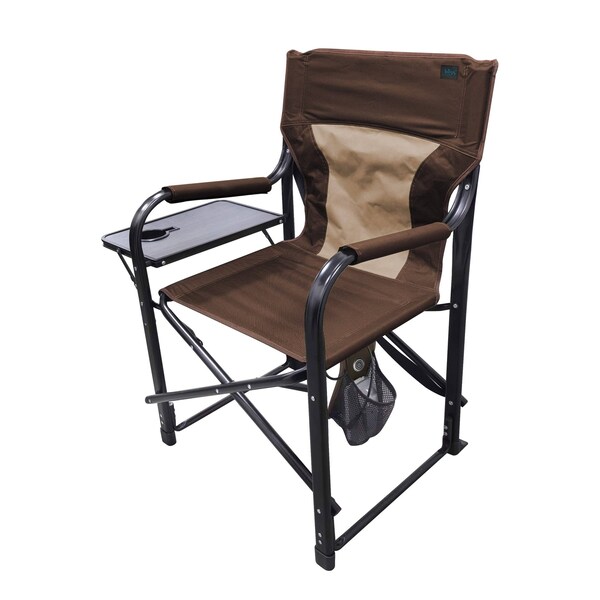 Snow Joe 24V Heated Directors Chair - Brown - BHC-24VH-BRN