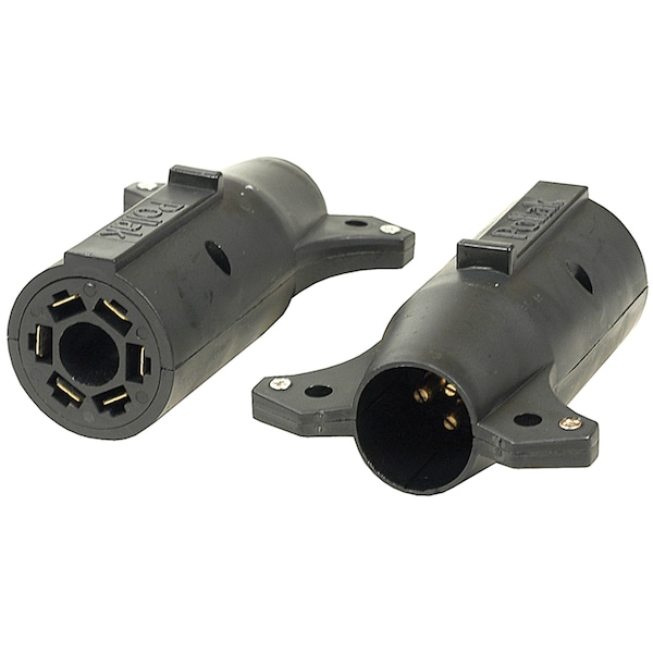 Pollak Pollak 12-729EP 7-Way Blade to 6-Way Pin Adapter - 12-729EP