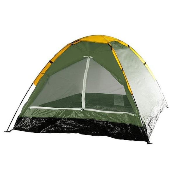 Wakeman Wakeman 80-190T 2-Person Dome Tents for Camping with Carry Bag - Green - 80-190T