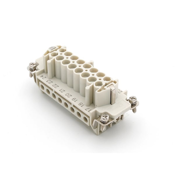 Molex Gwconnect Screw Terminal Insert, Female, 16-Pole, 16A, Numbered 17-32, With Wire Protection - 7316.6006.0