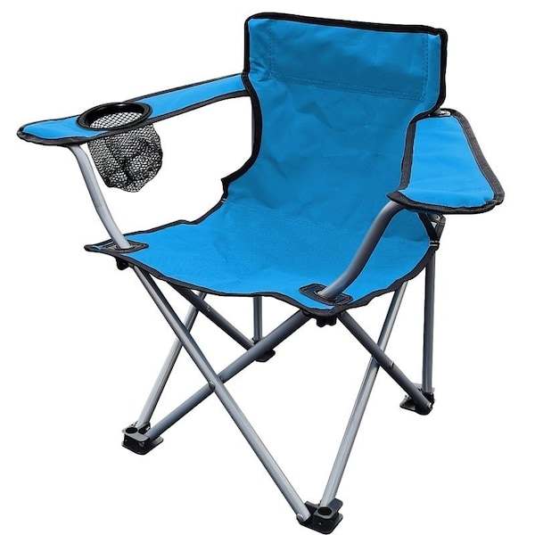 Seasonal Trends Chair Kids, 2314 in W, 13 in D, 19 in H, Steel Frame, Silver Gray Frame - XY-117A1B