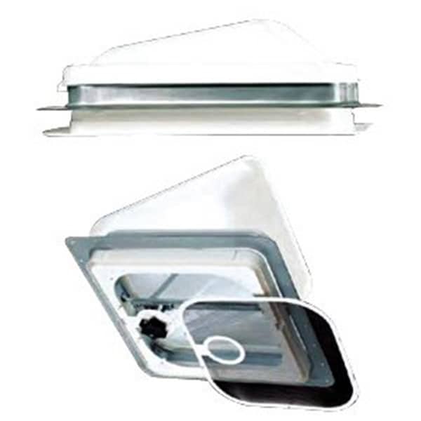 Hengs Ind Roof Vent- Manual Opening- 14 X 14 In. - H6C-V771401C1G
