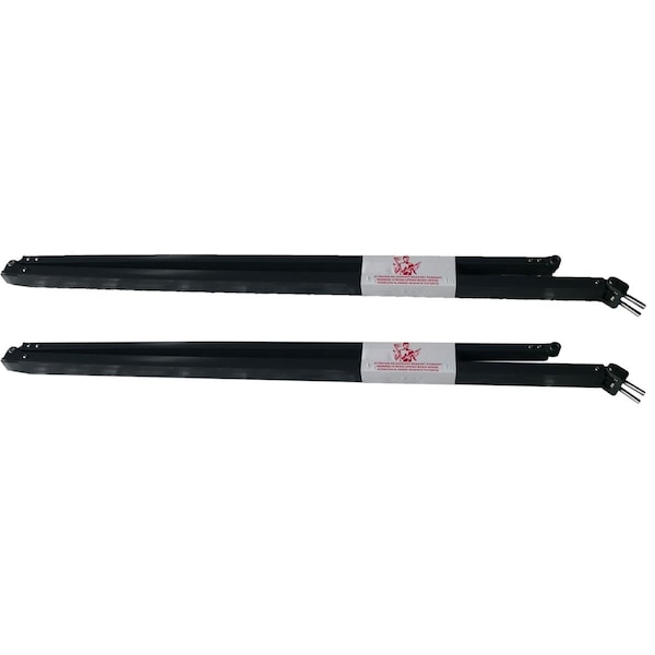 Tepee Supplies Replacement LED Awning Arm Set for 10 & 8 ft. LED Awning, Deep Gray - TE2753466