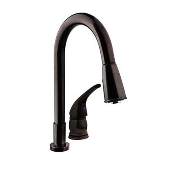 Dura Faucet DURA FAUCET DFNMK503VB Pull-Down RV Kitchen - D6U-DFNMK503VB