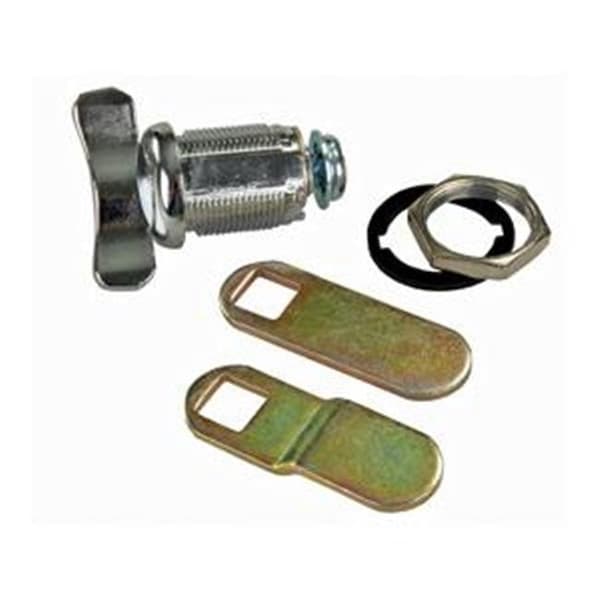 Jr Products JR PRODUCTS 125 Exterior Hardware RV 0.88 in. Thumb Compartment Lock - J45-125