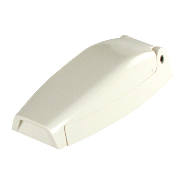 Jr Products JR Products 10254 Baggage Door Catch - Colonial White, Pack of 2 - 10254