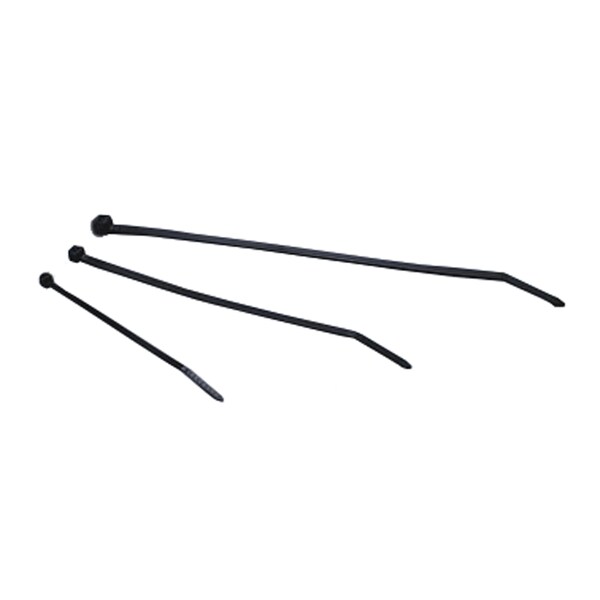 Wirthco WirthCo 80104 UV Cable Tie - 4", Black (Pack of 100) - 80104
