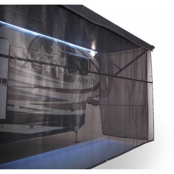 Lippert Lippert 3797820819 Solera Super Shade Front Panel - 8' x 19' - 3797820819