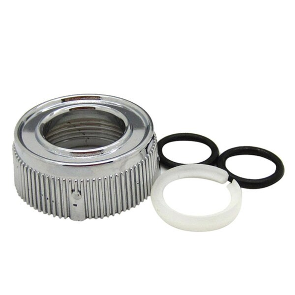 Dura Faucet SPOUT NUT AND RINGS REPLACEMENT KIT - CHROME POLISHED - DF-RK510-CP