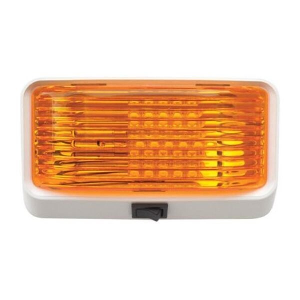 Valterra Products Valterra Products  LED Porch Light with On-Off Switch, Amber - VLPDG52725VP