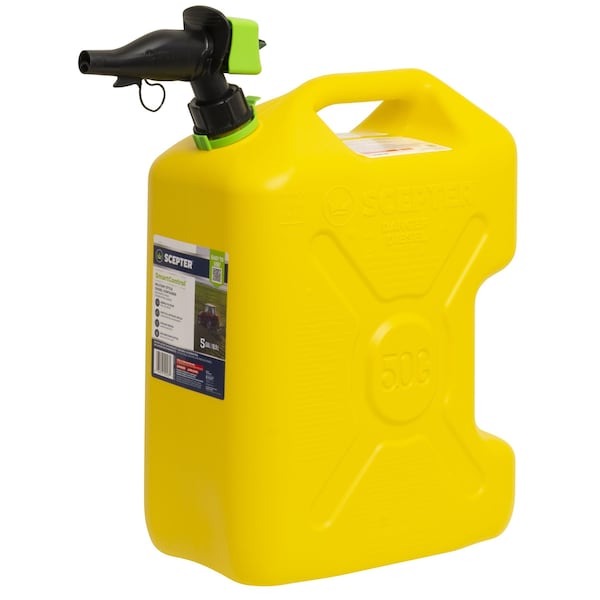 Scepter SmartControl RV Diesel Can with Rear Handle - 5 Gallon - FSCRVD5