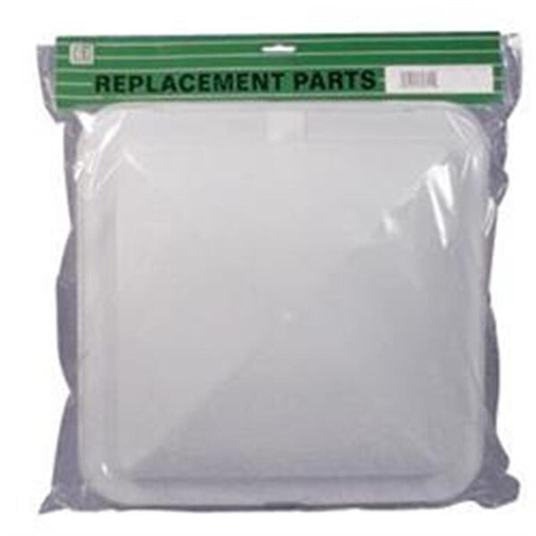 Hengs Ind 14 In. Jensen Without Pin Hinge Lid Bagged- White - H6C-J7291RWHC