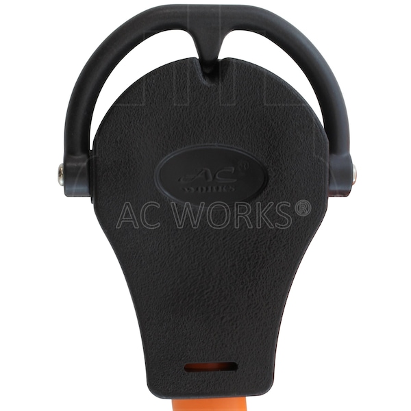 Ac Works 1ft RV 30A TT-30P Plug to L5-30R RV/Marine 30A Detachable Inlet Connection Cord - RVTTM30-012