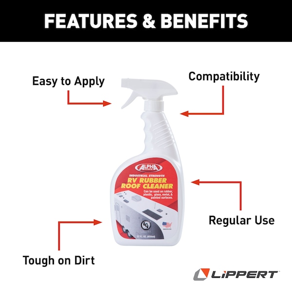 Lippert RV ROOF CLEANER - 22 OZ SPRAY BOTTLE - 862414