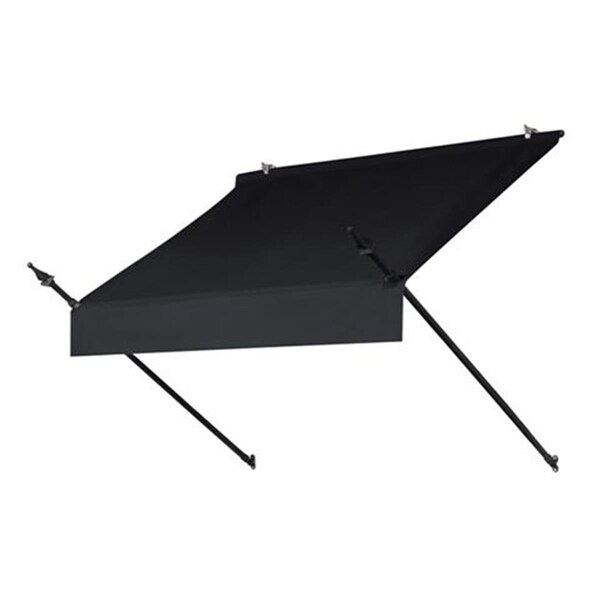 Gaibu IDM Worldwide  Modern Designer Awning Ebony 4 ft. - GA2589144