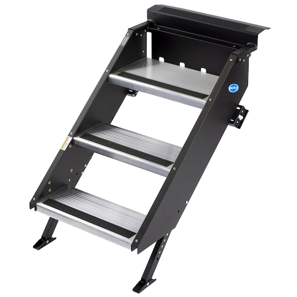 Mor/Ryde 3 Step Strut Assist Fold Up Threshold Height Of 34 To 36 With 9 Rise - STP-210