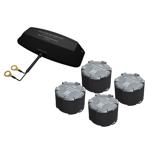 In-Command Control Systems Tire Pressure Monitoring System - 4 Sensor -Repeater Package - NCTP100