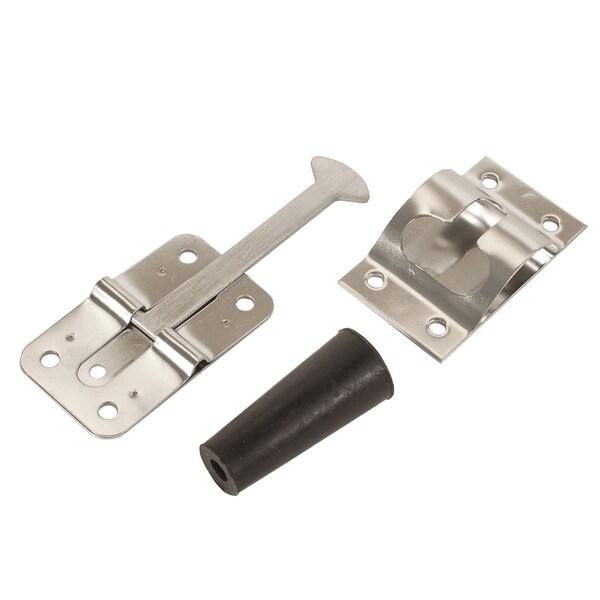 Rv Designer RV Designer E225 Stainless Steel T-Style Entry Door Holder - 3.75" - E225