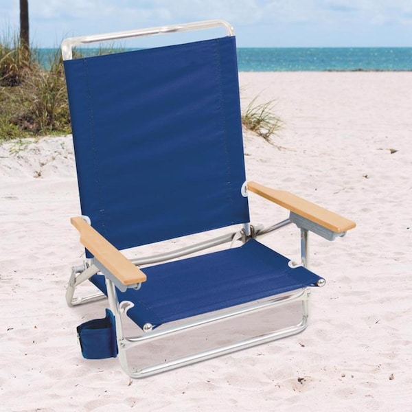 Rio RIO Brands 5-Position Assorted Beach Folding Chair - SC590-2817PK4