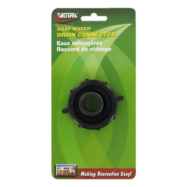Valterra DRAIN CONNECTOR, 1-1/2IN X 3/4IN, CARDED - T01-0094VP