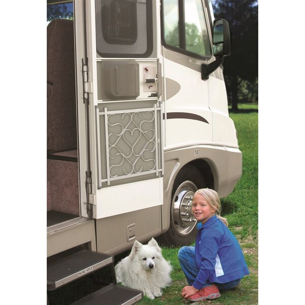Camco SCREEN DOOR DELUXE GRILLE ALUMINUM - 43991