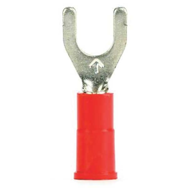 3M 22-18 AWG Vinyl Fork Terminal #10 Stud PK1000 - MVU18-10FK