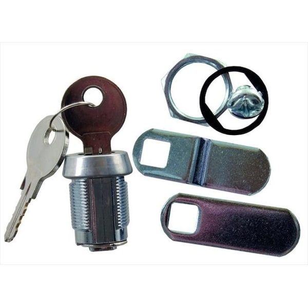 Powerhouse 165 Exterior Hardware RV 0.88 in. Keyed Compartment Lock - PO362595