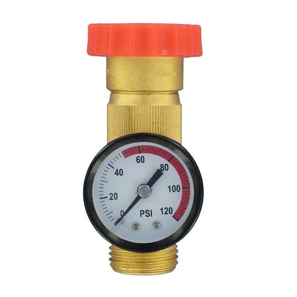 Valterra Valterra Products VLPA01-1124VP Lead-Free Water Regulator & Gauge Combo - VLPA01-1124VP