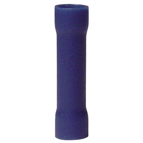 Acoustic 21 Count 16-14 Gauge Blue Butt Splice Connectors - AC84040