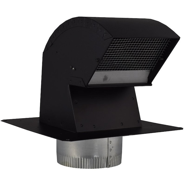 Imperial Mfg Imperial R2 Series VT0568-A Roof Vent Cap, Steel, Black - VT0568-A