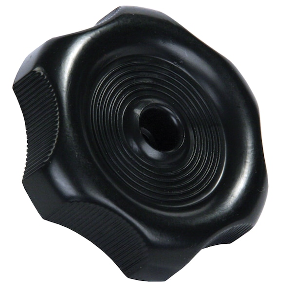 Jr Products JR Products 20365 Window/Vent Knob Handle - 1/2", Black - 20365