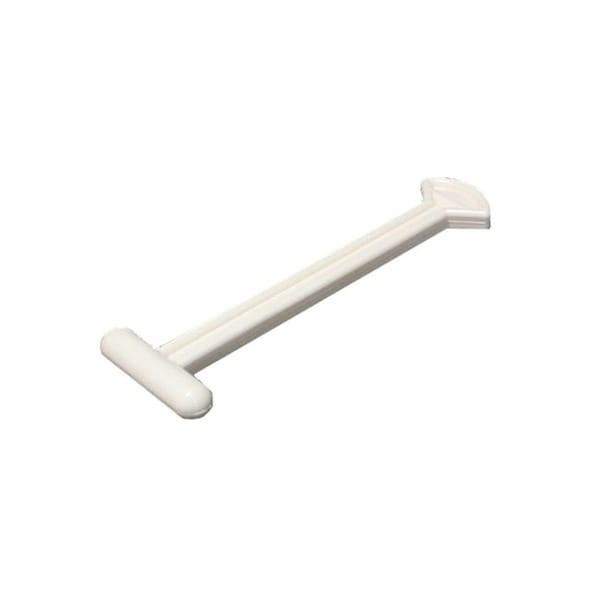 Lippert 4IN POLAR WHITE COMPOSITE INTIN-STYLE DOOR HOLDER - 381407