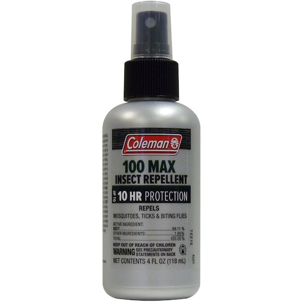 Wisconsin Pharmacal Co. 2023 Wpc Coleman 100% Deet 4 Oz Pump - WPC-7434