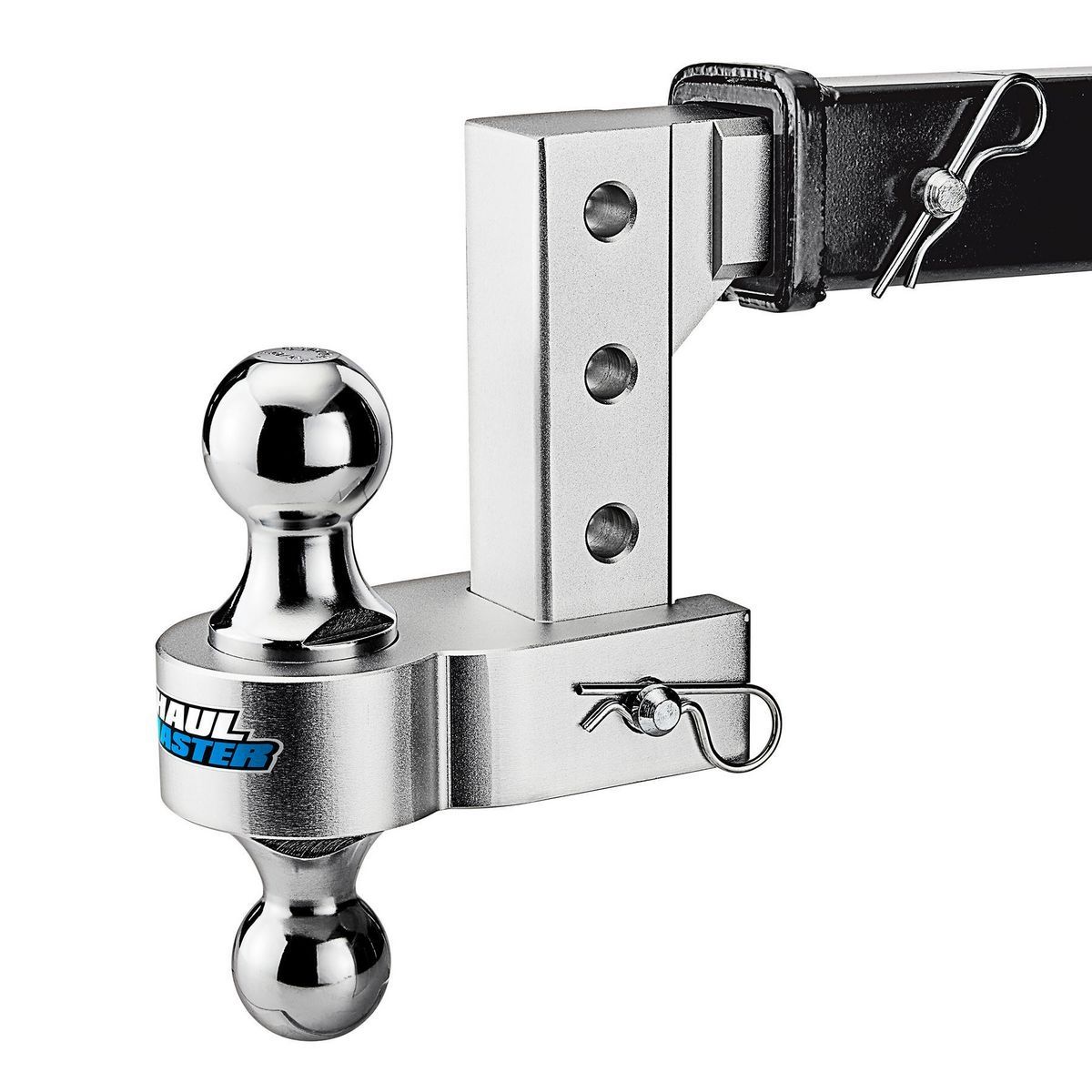 Haul-Master 2-Bola Ajustable de Aluminio, Enganche de 6 pulgadas de Caída/6 pulgadas de Elevación - 57417