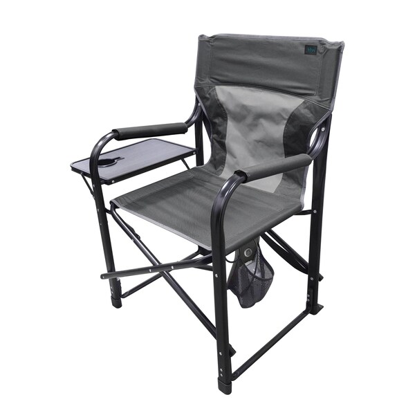 Snow Joe 24V Heated Directors Chair - Gray - BHC-24VH-GRY