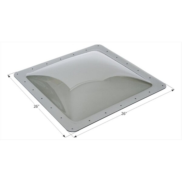 Bookazine SL2222S 22 x 22 In. Skylight, Smoke - TI89366