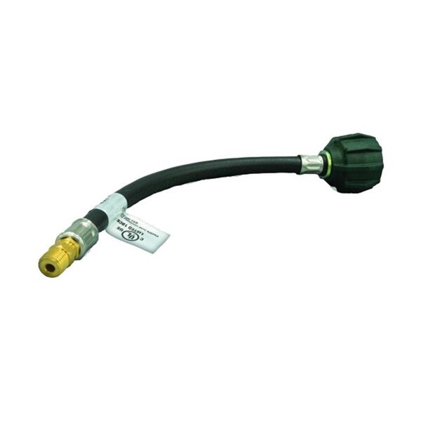 Pisos LPPT15M 15 in. Rv Type Pigtail 1 Acme Nut with 0.25 in. Inverted Flare - PI3570868