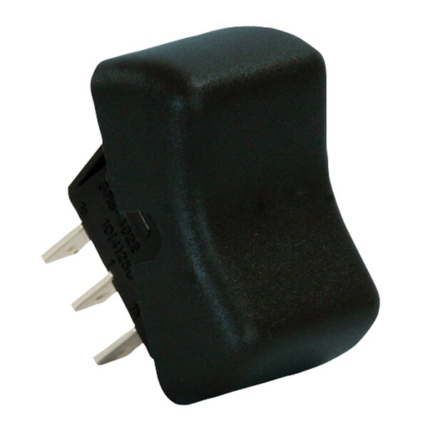 Jr Products JR Products 13055 DPDT On/On Switch - Black - 13055