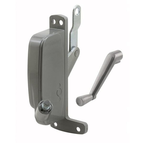 Prime-Line Stanley Awning Operator, Gray, Left Hand, 2-3/16 in. Offset Link Single Pack - H 3673