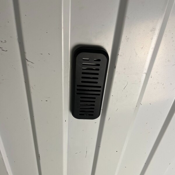 Ava-Matic Slim-Matic Wind-Powered Rotating Roof Vent for Vans, RVs, Trailers, Campers, Black, Rectangle Shutter - AVA5110